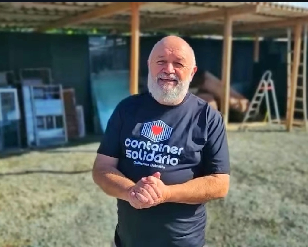 Sr. Dalzotto, idealizador da Container Solidário